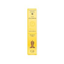 Incenso Artesanal CDA 100% Vegano Coleção Chakras - Umbilical (Bergamota e Limão)