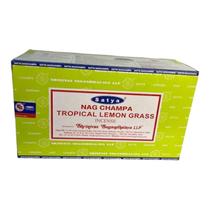 Incenso Capim Limão Massala Lemon Grass Satya 12Cxs12Var Incenso Capim Limão Massala Lemon Grass Satya 12Cxs12Var