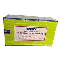 Incenso Capim Limão Massala Lemon Grass Satya 12Cxs12Var Incenso Capim Limão Massala Lemon Grass Satya 12Cxs12Var