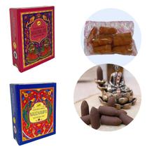 Incenso Cascata Indiano Atria 10 Cones - Selecione Aroma