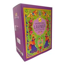 Incenso Cascata Indiano Golden Lavanda 12 Cxs Com 10 Cones