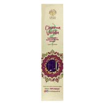 Incenso Chama Violeta 100% Natural 10 Unidades Ervas De Gaya