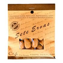 Incenso Cone 100% Natural Óleos Essenciais Escolha Seu Aroma