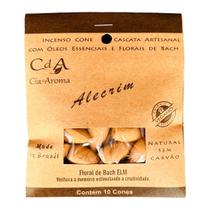 Incenso Cone 100% Natural Óleos Essenciais Escolha Seu Aroma