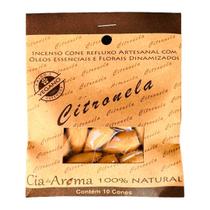 Incenso Cone 100% Natural Óleos Essenciais Escolha Seu Aroma