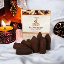 Incenso Cone Caixa 10 incenso Cascata Fragrancia Palo Santo