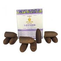 Incenso Cone Cascata Goloka Back Flow - Selecione O Aroma