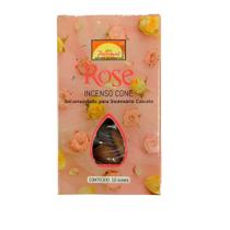 Incenso Cone Cascata Rosas Parimal 10 Cones