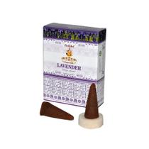 Incenso Cone de Lavanda Goloka - 10 Cones