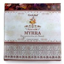 Incenso Cone Goloka Ayurvedic (Energia Xamânica) Mirra