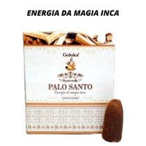 Incenso Cone Indiano Palo Santo Cascata 45 Gr Goloka Massala