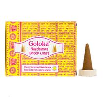 Incenso Cone Nag Champa Goloka - 10 Cones Incenso Cone Nag Champa Goloka - 10 Cones