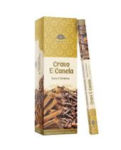 Incenso cravo e canela parman box 25 caixas com 7 varetas