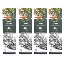 Incenso de 7 Ervas Nirvana Natural Varetas Linha Tradicional Aromas Kit 4 Und Incenso de 7 Ervas Nirvana Natural Varetas Linha Tradicional Aromas Kit 4 Und
