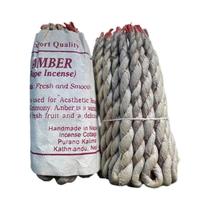 Incenso De Aromaterapia De Yoga Com Corda Do Himalaia 40 Unidades Feito À Mão Sálvia Sabba Patchouli