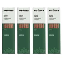 Incenso de Mirra Nirvana Natural Varetas Limpeza Tradicional Aromas Lar Defumador Caseiro Kit 4 Und Incenso de Mirra Nirvana Natural Varetas Limpeza Tradicional Aromas Lar Defumador Caseiro Kit 4 Und