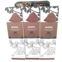 Incenso de Mirra Nirvana Natural Varetas Linha Tradicional Aromas Lar Kit 3 Und Incenso de Mirra Nirvana Natural Varetas Linha Tradicional Aromas Lar Kit 3 Und