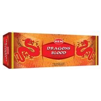 Incenso HEM Dragon Blood 6 tubos por caixa