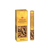 Incenso HEM Palo Santo 23 cm 120 Varetas em 6 Caixas