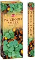 Incenso HEM Patchouli Âmbar 23 cm 120 Varetas