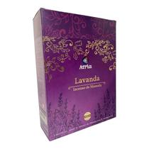 Incenso Indiano Atria Alecrim Lavanda 25 Cxs Com 8 Varetas