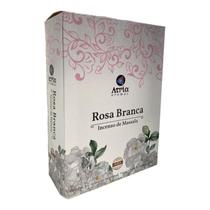 Incenso Indiano Atria Rosa Branca Massala 25 Cxs Com 8 Var