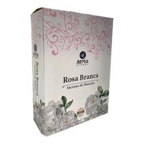 Incenso Indiano Atria Rosa Branca Massala 25 Cxs Com 8 Var