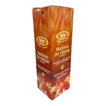 Incenso Indiano Bic Madeira do Oriente 25 Caixas 8 Varetas