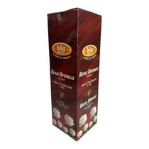 Incenso Indiano Bic Rosa Branca 25 Caixas Com 8 Varetas