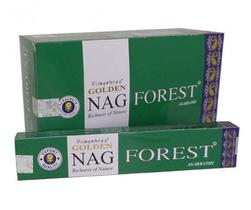 Incenso Indiano De Massala Golden Nag Forest 15g