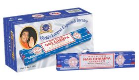 Incenso Indiano De Massala Satya Nag Champa Sai Baba 15G