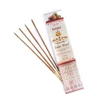Incenso Indiano Goloka Massala Cedar Wood Cedro 15g