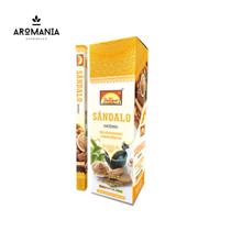 Incenso Indiano Sândalo 100% Natural e Artesanal - 8 Varetas - Parimal Darshan Parman