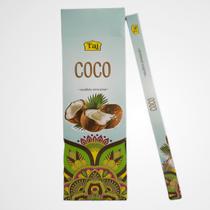 Incenso indiano taj - caixa com 7 varetas - vários aromas.