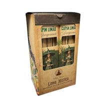 Incenso Linha Mistica 0% Capim Limão 12 Caixas C/8 Varetas Incenso Linha Mistica 0% Capim Limão 12 Caixas C/8 Varetas