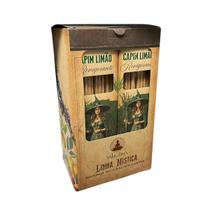 Incenso Linha Mistica 0% Capim Limão 12 Caixas C/8 Varetas Incenso Linha Mistica 0% Capim Limão 12 Caixas C/8 Varetas