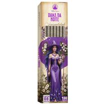 Incenso Linha Mística 0% Carvão Dama da Noite C/ 8 Varetas