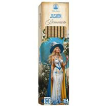 Incenso Linha Mistica 0% Carvão Jasmim C/ 8 Varetas
