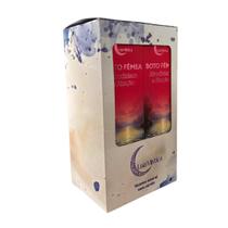 Incenso Lua Mística Espiritual 0% Carvão Box 12 Cxs C 10 Var Aroma:Boto Fêmea