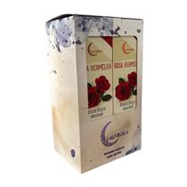 Incenso Lua Mística Espiritual 0% Carvão Box 12 Cxs C 10 Var Aroma:Rosa Vermelha