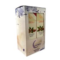 Incenso Lua Mística Espiritual 0% Carvão Box 12 Cxs C 10 Var Aroma:Sândalo