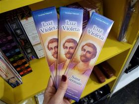 Incenso Luz Violeta de Saint Germain - 9 Varetas Naturais