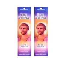 Incenso Luz Violeta Transmutação e Renovação Ananda - Kit 02 Unidades