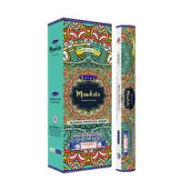Incenso Mandala Satya Hexagonal 6 cxs Com 20 Varetas Incenso Mandala Satya Hexagonal 6 cxs Com 20 Varetas
