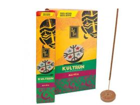 Incenso Manga - Kultrún - 15g com Mini Incensário Incenso Manga - Kultrún - 15g com Mini Incensário