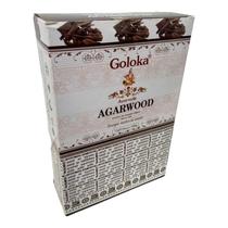 Incenso Massala Agarwood Indiano Goloka 12 Cxs De 15g Incenso Massala Agarwood Indiano Goloka 12 Cxs De 15g