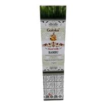 Incenso Massala Bambu Indiano Goloka Varetas Caixa 15G