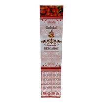 Incenso Massala Bergamota Indiano Goloka Varetas Caixa 15g Incenso Massala Bergamota Indiano Goloka Varetas Caixa 15g