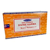 Incenso Massala Divine Karma Satya 12 Caixas com 12 Varetas