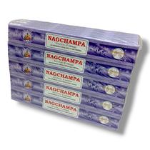 Incenso Massala Flute Nag Champa Caixa Fechada 25un Incenso Massala Flute Nag Champa Caixa Fechada 25un